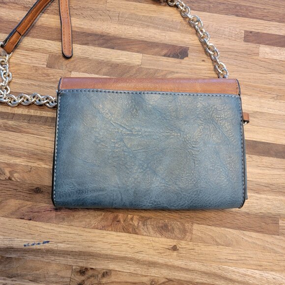 Simply Noelle Crossbody Wallet Convertible Brown Faux Leather - Picture 9 of 14